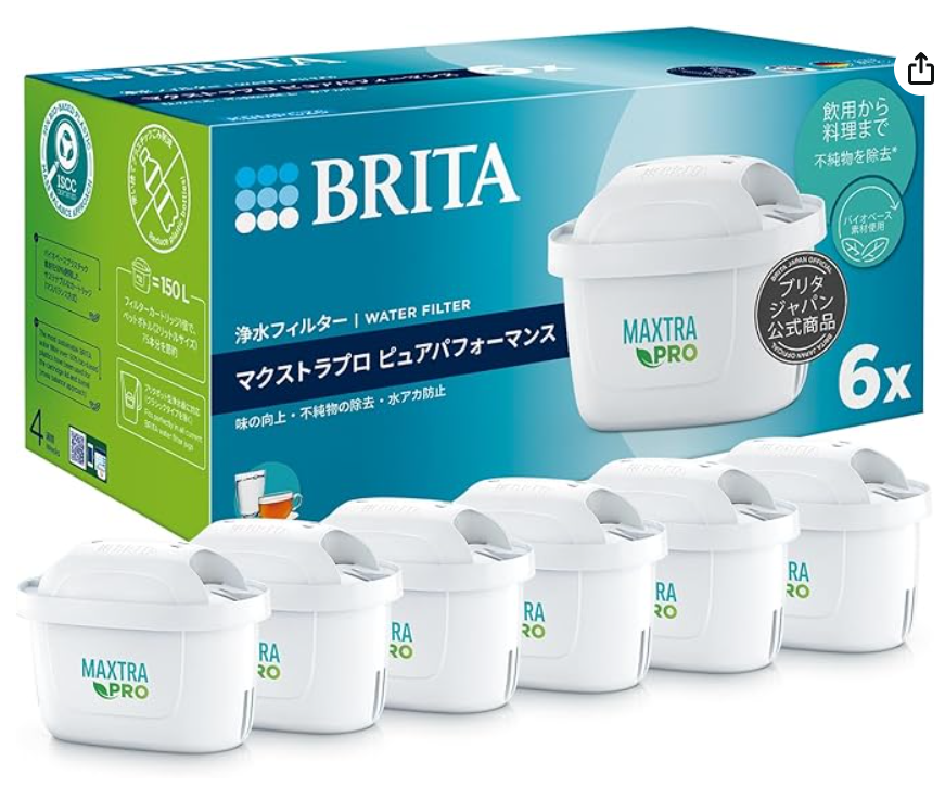 製品紹介と、私がブリタの浄水器を選んだ理由